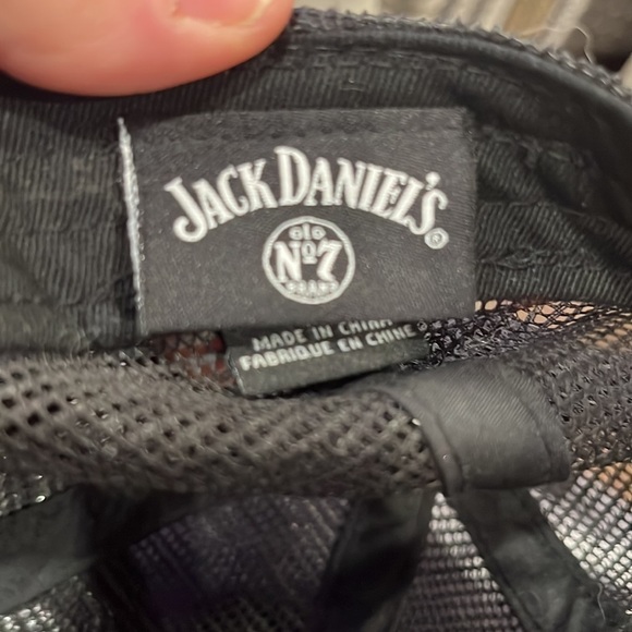 Jack Daniels. Old number seven. Field tester. Mesh trucker hot. Snapback. Black - Picture 5 of 5